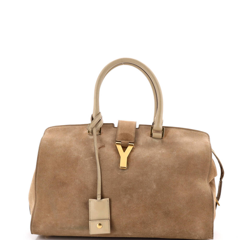 Saint Laurent Large Classic Y Cabas Leather
